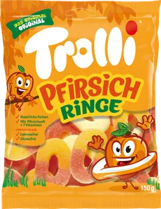 Trolli Pfirsichringe 150g