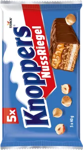 Knoppers NussRiegel 200g, 5 Stück