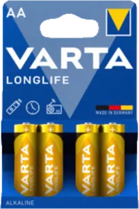 Varta Batterien Longlife AA 4 Stück