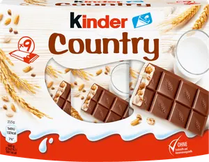 kinder Country Schokoriegel 9 Riegel