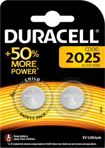 Duracell Lithium Knopfzellen DL/CR 2025