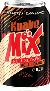 Knabe Mix null Zucker Kola & Orange 0,33l