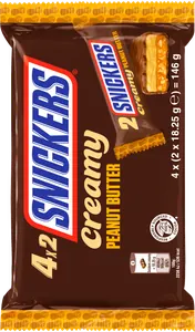 Snickers Creamy Peanut Butter 146g