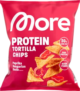 More Protein Tortilla Chips Paprika Ungarisch 50g