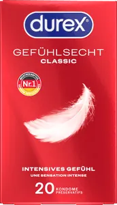 Durex Kondome Gefühlsecht Classic 20 Stück