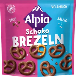 Alpia Schoko Brezeln Vollmilch 140g