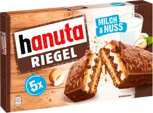 hanuta Riegel Schokoriegel 5 Riegel 172,5g