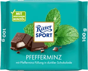 Ritter Sport Pfefferminz 100g