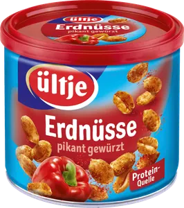 Ültje Erdnüsse pikant gewürzt 180g