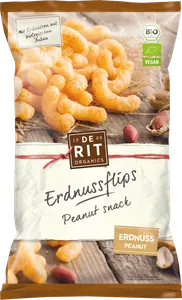 DeRit Bio Erdnussflips 125g