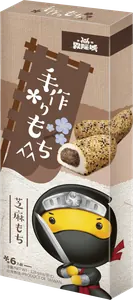 Mochi Reiskuchen mit Sesam 180g