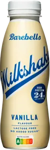 Barebells Milkshake Vanilla laktosefrei 0,33l