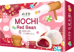 Bamboo House Mochi rote Bohnen 210g