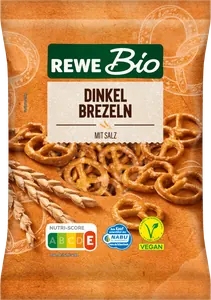 REWE Bio Dinkel Brezeln mit Salz 125g