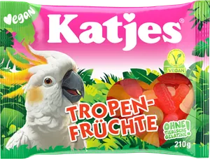 Katjes Tropen-Früchte vegan 210g