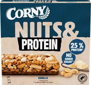 Corny Nuts & Protein Vanille 105g