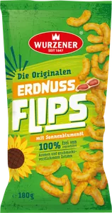 Wurzener Erdnussflips mit Sonnenblumenöl 180g
