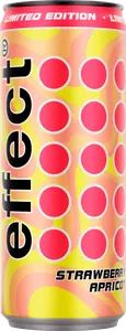 Effect Energy Drink Strawberry Apricot 0,33l