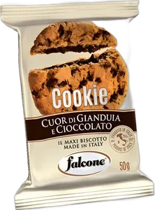 Falcone American Cookies mit Haselnusscreme 50g