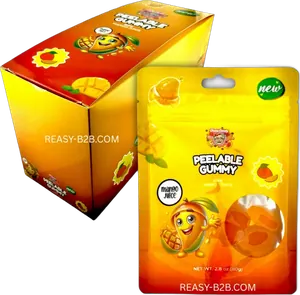 Chaos Candy Peelable Gummy Mango 80g