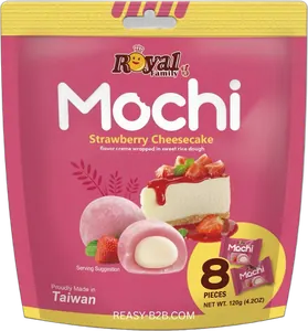 Royal Family Mochi Strawberry Cheese Cake 120g
