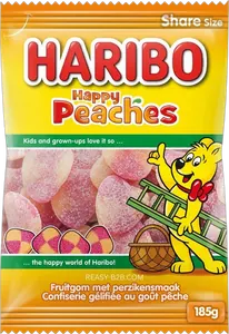 Haribo Happy Peaches 185g