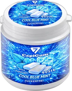 CapiGum Cool Blue Mint 80g