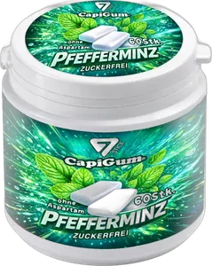 CapiGum Pfefferminz 80g