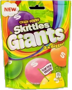 Skittles Giants Crazy Sours 3x Bigger 132g