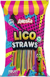 Avesta Lico Straws Fruit 70g