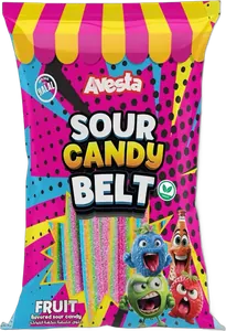 Avesta Sour Candy Belt Fruit 70g