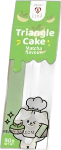Triangle Sponge Cake Matcha 90g