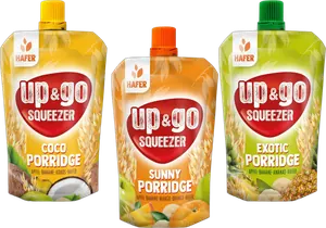upgo Squeezer Porridge Mix 3 Sorten
