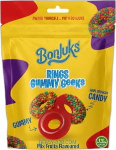Bonjuks Rings Gummy Geeks 70g