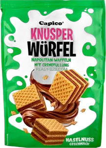 Capico Knusper Wuerfel Haselnuss 200g Tuete
