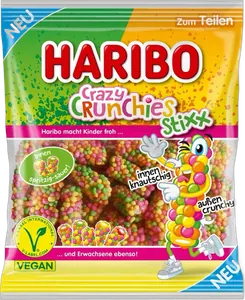 Haribo Crazy Crunchies Stixx 160g