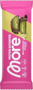 More Protein Satisbites Milk Chocolate Pistachio 2x25g