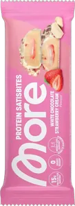 More Protein Satisbites White Chocolate Strawberry Cream 2x25g