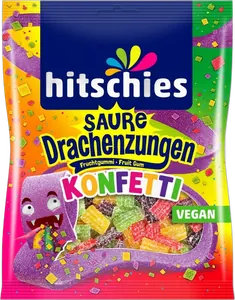 Hitschies Saure Drachenzungen Konfetti 125g