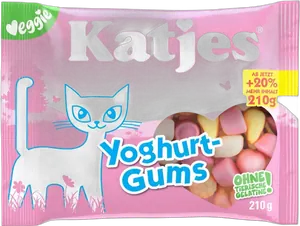Katjes Yoghurt Gums vegan 210g