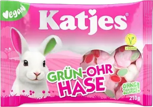 Katjes Gruen Ohr Hase vegan 210g
