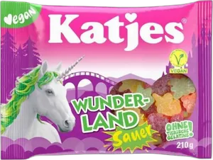 Katjes Wunderland Sauer vegan 210g