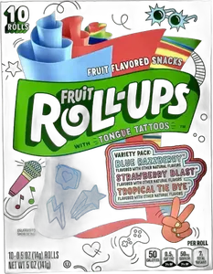 Fruit Roll Ups Snack Variety 14g