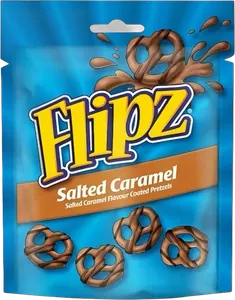 Flipz Salted Caramel Coated Pretzels 90g