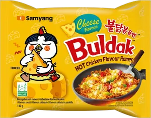 Buldak Cheese Instant Nudeln 140g