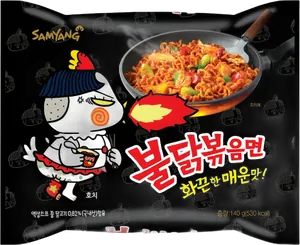 Buldak Hot Chicken Instant Nudeln 140g