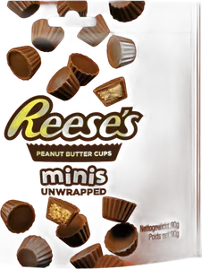 Reeses Minis Peanut Butter Cups 90g