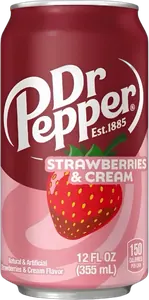 Dr Pepper USA Strawberries Cream 355ml