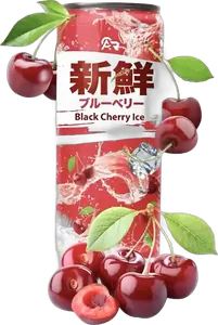 Fresh Black Cherry Ice 330ml