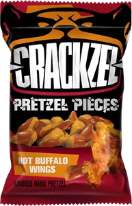 Crackzel Pretzel Pieces Hot Buffalo Wings 85g
